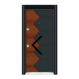 Porte de sécurité en acier moderne antivol économique pour hôtels appartements villas et entrées résidentielles intérieures - Product Image 1