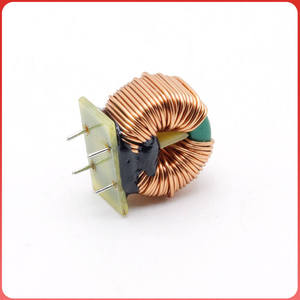 Magnetic <b>ring</b> common-mode inductor T14*8*7 - 10mH 5A current with bottom <b>plate</b> frame <b>ring</b>-shaped winding filter inductor coil - Product Image 5