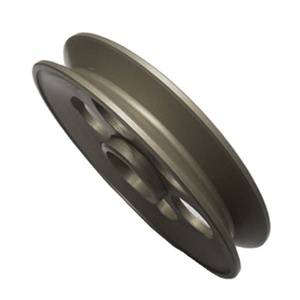 รอกสายไฟฟ้าแบบร่องเดี่ยว D500 ผลิตจากโลหะผสมเคลือบเซรามิก - Product Image 1