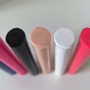 인기있는 크기 98ml 116ml 병 멀티 컬러 라운드 플라스틱 팝 탑 튜브 병 - Product Image 2