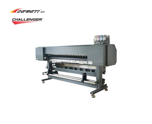CHALLENGER FY-1800ES I2 Haute Résolution 1.8M eco solvant numérique vinyle machine d'impression Jet D'encre imprimante avec 2 pcs I3200 <span class=keywords><strong>E1</strong></span> tête - Product Image 4