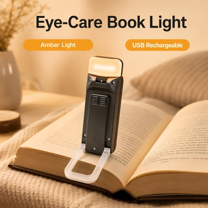 Custom Logo water resistant book light bed reading light promotional gift reading <b>lamp</b> wholesale book light OEM Back to School - Product Image 3
