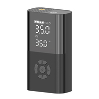 Démarreur de voiture d'urgence, gonfleur d'air 150 PSI, booster de batterie portable 14,8 V 6000 mAh avec pompe de gonflage 80 W