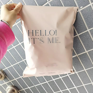 Disposable Matte Nude PE Express Bag Custom Printing Polyethylene Beige <b>Color</b> Mailing Packaging <b>Envelope</b> - Product Image 1