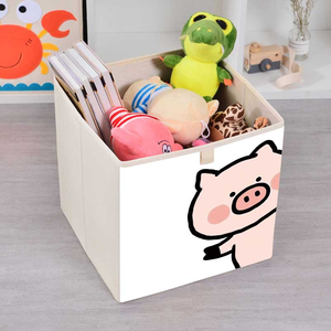 Práctico Animal Kid Baby Children Toy Bins Organizador Cubos de almacenamiento de tela plegable - Product Image 5