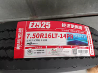 Ban Mobil Penumpang Baru Cina 2025 Chaoyang Ban Truk 7.50-16 750/16 750r16 7.50R16 Roda Komersial 1000/20 Ban Tipe Tube