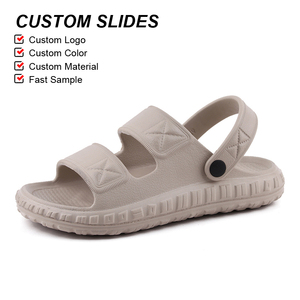 Sandalias de Hombre OLICOM al por Mayor con Logotipo Personalizado, Suela Suave, Cómodas, Antideslizantes, Acolchadas, con Correa Trasera Ajustable - Product Image 2