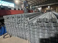 Accessoires de stuc, garnitures, joint de contrôle double en V galvanisé de 1/2'' G60, joint d'expansion pour plâtrage EIFS