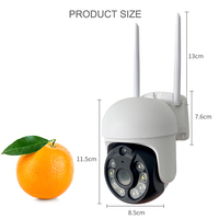 Sistem Video Tuya Smart Life 8CH 8-Kamera PTZ 1080P Nirkabel WIFI CCTV Kamera Keamanan Kit NVR Sistem Pengawasan