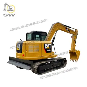 Hot sale Used Caterpillar mini excavator 308E2 with dozer,Original Cat308E2 307E2 306E2 305.5E2 excavators in good condition