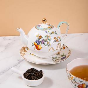 MSH หม้อกาแฟชาอังกฤษตอนบ่ายความจุขนาดใหญ่หม้อแม่<span class=keywords><strong>และ</strong></span><span class=keywords><strong>เด็ก</strong></span>ทำจากโบนไชน่า - Product Image 1