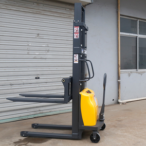 Fabbrica di gru impilatrice automatica semi elettrica 1ton 1.5ton 2ton mini sollevatore telescopico <span class=keywords><strong>genie</strong></span> <span class=keywords><strong>lift</strong></span> machine apilador electrico - Product Image 5