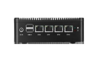 4*Nics N4000 J4125 CPU Firewall Server Mini PC Tanpa Kipas 4K DP HD 2.70GHz J4125 Firewall 4 Port Tanpa Kipas Barebone Pfsense PC