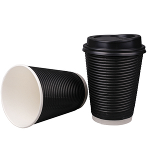 Manchon imprimé en carton ondulé pour tasse à café, support jetable en papier kraft ondulé pour tasses, gaine isolante thermique pour boissons chaudes - Product Image 3