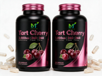 Complément Alimentaire OEM à l'Extrait de Cerise, 240 Capsules, Soutient la Santé Immunitaire