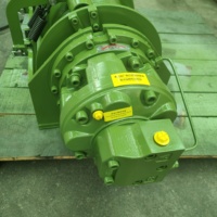 2.5 tonnes 25KN 5511Lbs treuil hydraulique à double rouleau pour grue et équipement de levage de forage