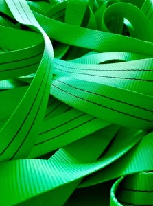 VINET 100m/롤 고강도 화물 리프팅 폴리에스터 웨빙 스트랩 25mm/38mm 웨빙 슬링 화물 고정 용 - Product Image 5