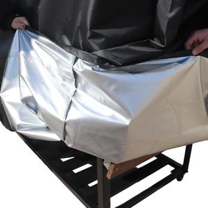 เตาบาร์บีคิวถ่านอาร์เจนตินา TOSHINE รุ่น Santa Maria เคลือบสีฝุ่น ปรับระดับความสูงได้ พร้อมโต๊ะข้าง แข็งแรง ทนทาน เหมาะสำหรับสวน รับผลิตตามสั่ง (OEM) - Product Image 5