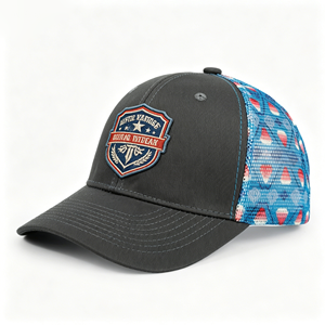 OEM Customizable High Quality Polyester Cotton 6-Panel <b>Flat</b> Brim Baseball Cap Unisex Sporty Fitted Snapback Trucker <b>Hat</b> Outdoor - Product Image 3