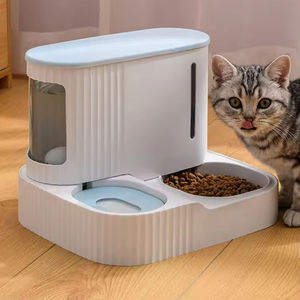 Large Capacity Pet Food Feeders <strong>Cat</strong> Drinker Feeder Bowl Pet Auto Water Dispenser - Product Image 4