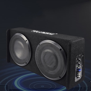 Subwoofer de <span class=keywords><strong>voiture</strong></span> double actif de 8 à 10 pouces avec <span class=keywords><strong>caisson</strong></span> double et basses puissantes, subwoofer de <span class=keywords><strong>voiture</strong></span> à profil bas pour camions - Product Image 3