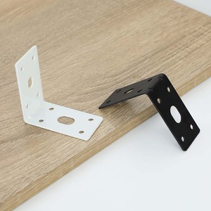 L-Shaped Corner <b>Bracket</b> Stainless Steel 90 Degree Right Angle Support Shelf Connector Durable General Use - Product Image 2