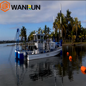 Draga a taglio e aspirazione con testa a trivella per dragaggio di sedimenti e sabbia da piccoli stagni - Product Image 2