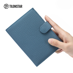 TILONSTAR TPW107P-Porte-cartes à deux volets avec motif litchi véritable, porte-passeport de voyage avec blocage RFID de qualité supérieure - Product Image 2