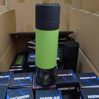 Nouvelle arrivée : Chicha portable mini en acrylique avec tuyau, modèle amélioré pour voiture