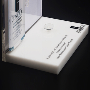 Vietnam usine comptoir soins de la peau maquillage titulaire acrylique marque de luxe comptoir éclairé cosmétique stand affichage avec écran - Product Image 6