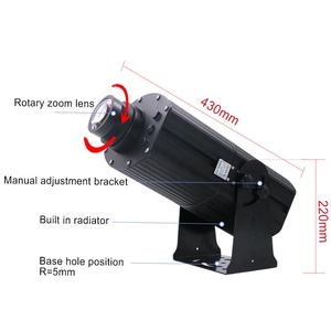 Vente directe usine 300W, conception de logo personnalisée gratuite, <span class=keywords><strong>projecteur</strong></span> Gobo rotatif LED extérieur pour Noël, <span class=keywords><strong>projecteur</strong></span> Gobo laser en promotion - Product Image 4
