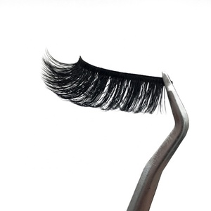 Venta wholesale luxury made up handmade Label private 100% real Siberian 3d mink eyelashes - Product Image 1