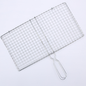 Portable Anti Scald <strong>Grilled</strong> Fish Clip Reusable Barbecue Fish Grill Net Home Kitchen Outdoor Grill Cooking Fish Meat <strong>Vegetables</strong> - Product Image 6
