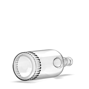 Botella de Licor de Vidrio Transparente Flint Blanco de Alta Calidad de 750ml para Whisky, Vodka, Ginebra, Ron con Base Inferior Única Grabada y Tapón de Corcho - Venta al por Mayor - Product Image 4