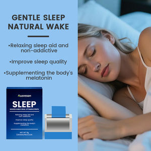 ASAP OEM Dissolves Quickly Sleep Strips melatonin Supplement <b>vitamin</b> Dissolvable Oral Lozenges Sleep Strips - Product Image 2