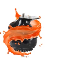 Nouveau 2026 Aouball Factory Extracteur de jus centrifuge électrique domestique de haute qualité, couleur noire, avec moteur AC et fonction autonettoyante