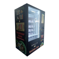 Distributeur automatique extérieur personnalisé pour le pain et les baguettes, avec lecteur de carte et paiement par pièces et espèces