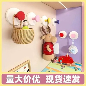 Dopamine Suction Cup Hooks Strong Load Bearing No <b>Drilling</b> Required For Entryway Door Key Hat Holder - Product Image 5