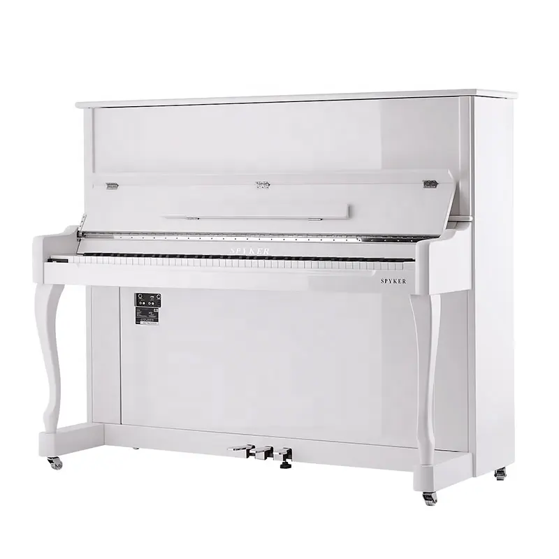SPYKER Qualidade Premium 88 Teclado Branco Polonês Piano Digital vertical