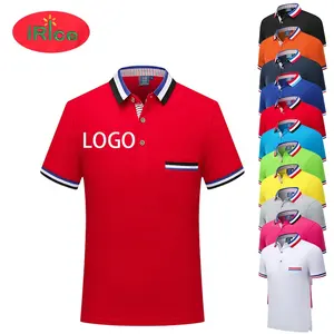 Hoge Kwaliteit Polo Shirt Heren Golf Polo Shirts Met Pocket Custom Lege Polo T-shirt Mannen Vrouwen Unisex Hox Custom 100% Katoen