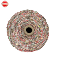 Handmade Eco-Friendly Recycled Ring Spun Cotton Yarn Hand Knitting High Tenacity Space Dyed Sequined Fancy