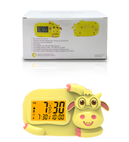 Vente chaude Enfants Enregistrement Messages Lcd Horloge Chambre Réveil Pour entraîneur de sommeil avec veilleuse enfants