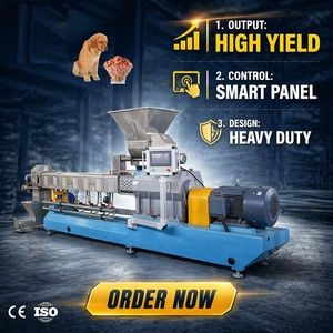 Linea di Estrusione Industriale per Produzione di Crocchette e Snack per Cani e Gatti, Macchina per Lavorazione di Alimenti Secchi per Animali Domestici - Product Image 3