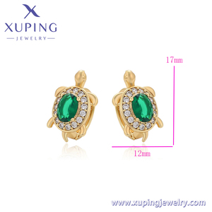 X000843901 XUPING <strong>Jewelry</strong> Exquisite <strong>Turtle</strong> Zirconia Earrings Fashion Stud Earrings Women <strong>Jewelry</strong> - Product Image 2