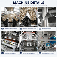 Automatische Industrielle Granulat-Verpackungs- und Abfüllmaschine, Digital Gesteuertes Partikel-Füllgerät