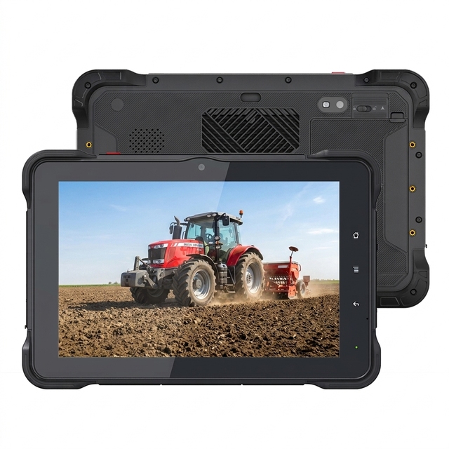 New Industrial Rugged Tablet 10" Android 13 Qualcomm Octa-Core 2GHz 8GB+128GB Storage IP67 Waterproof Drop Resistant 1200nits