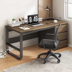 Modern Student <b>Study</b> <b>Desk</b> Home Office Writing Table Rounded Corners Large Storage Drawers Eco Friendly Bedroom Workstation - Product Image 6