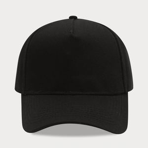 หมวกแก๊ปทรงทรัคเกอร์ผ้าฝ้ายคุณภาพสูงสีพื้นสำหรับฤดูร้อน หมวกปีกกว้าง 5 ชิ้น ทรงไม่แข็ง - Product Image 5