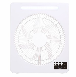 Rechargeable Solar Fan Energy Saving 10 Inch Adjustable Wind Levels With Lighting <b>Bulb</b> Set For Home Garden Travel Emergency - Product Image 4