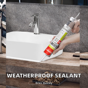 880 वेदरप्रूफ न्यूट्रल सिलिकॉन सीलेंट मॉडल लकड़ी के फ्रेम दरवाजों के लिए 880 - Product Image 2